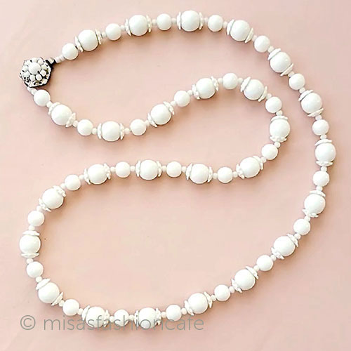 （画像用） ミリアム・ハスケル　 ミルクガラス花ロング