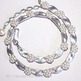 （画像用） Ｔｒｉｆａｒｉ　 トリファリ パール花ネックレス