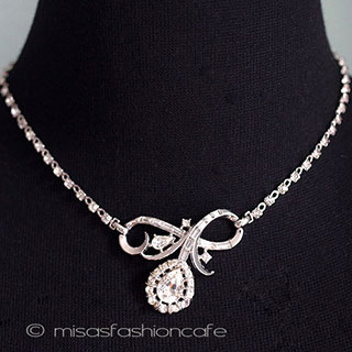 （画像用） Ｔｒｉｆａｒｉ　 トリファリ クリスタル　ネックレス