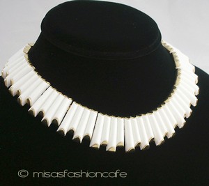 （画像用） Trifari　トリファリ 　アートデコ ネックレス