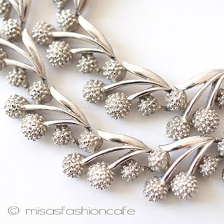 （画像用） Trifari　 トリファリ たんぽぽ ネックレス