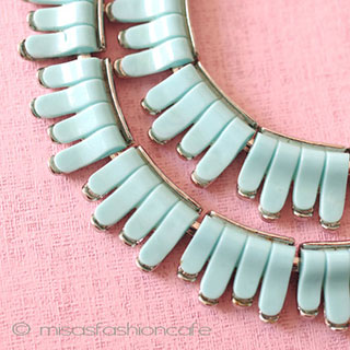 （画像用） Ｔｒｉｆａｒｉ　 トリファリ 水色　ネックレス