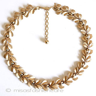 （画像用） Ｔｒｉｆａｒｉ　 トリファリ リーフ　ネックレス