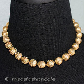 （画像用） Ｔｒｉｆａｒｉ　 トリファリ アーティチョークネックレス