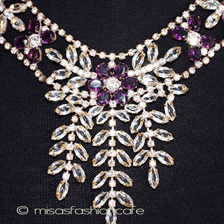 （画像用） パーティー花ネックレス