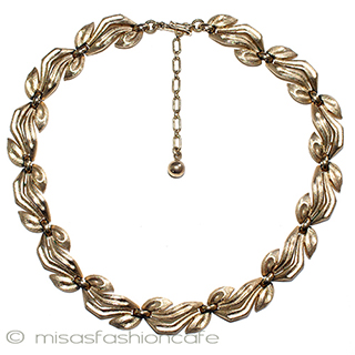 （画像用） Trifari　 トリファリ リボン　ネックレス