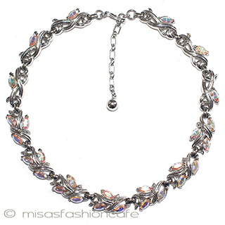 （画像用） Trifari　 トリファリ クリスタル　ネックレス