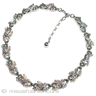 （画像用） Trifari　 トリファリ クリスタル　ネックレス