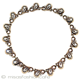 （画像用） Trifari　 トリファリ フローラル　ネックレス