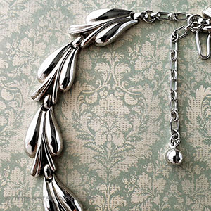 （画像用） Trifari　 トリファリ シルバーネックレス