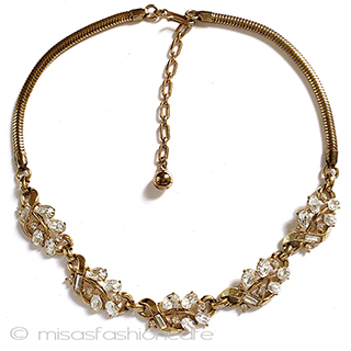 （画像用） Ｔｒｉｆａｒｉ　 トリファリ RS花レース　ネックレス