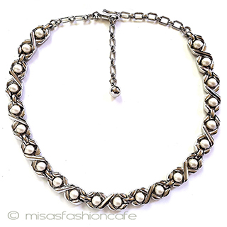 （画像用） Ｔｒｉｆａｒｉ　 トリファリ パールリボン　ネックレス