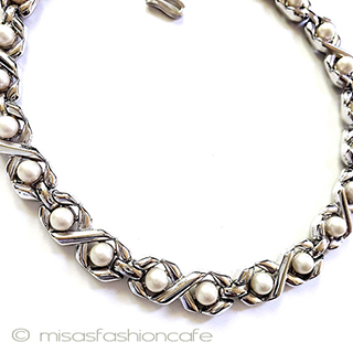 （画像用） Ｔｒｉｆａｒｉ　 トリファリ パールリボン　ネックレス