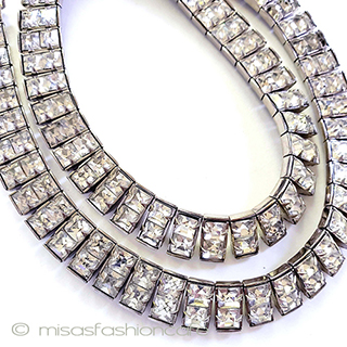 （画像用） クリスタル　ネックレス