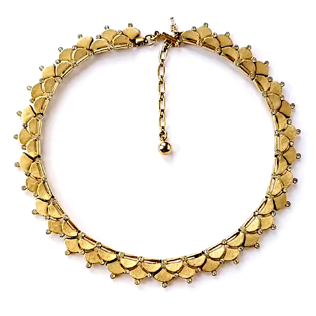 （画像用） ヴィンテージネックレス トリファリ　RSレース