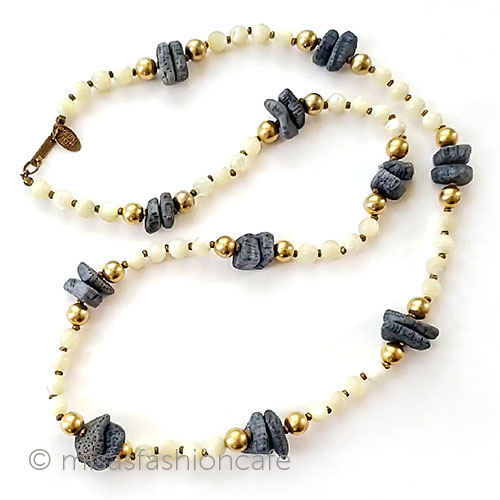 （画像用） ミリアムハスケル刻印 Haskell珊瑚ネックレス