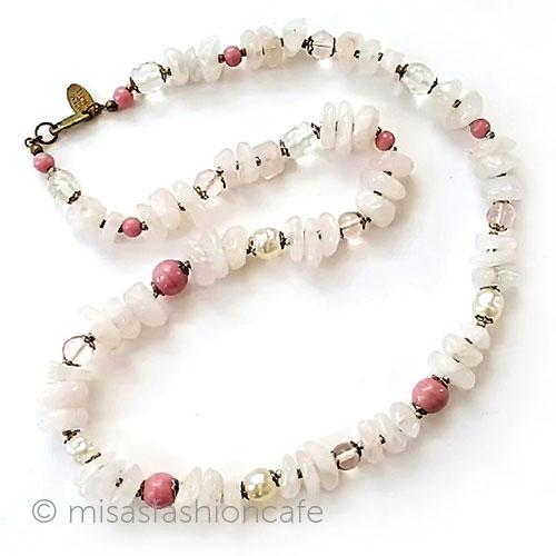 （画像用） ミリアムハスケル　刻印 天然石&バロックパール