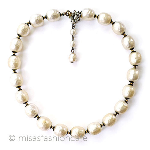 （画像用） ミリアムハスケル　花 大粒　バロックパール