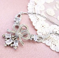 （画像用） クラウンTrifari　 レアSterlingネックレス