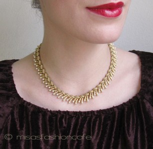 （画像用） Trifariトリファリ　ネックレス