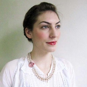 （画像用） Castlecliff グラスパール豪華ネックレス