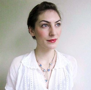 （画像用） チェコクリスタル　 ネックレス