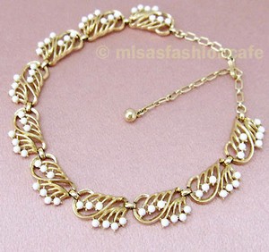 （画像用） Trifarトリファリ フローラル・ネックレス