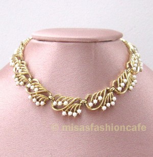 （画像用） Trifarトリファリ フローラル・ネックレス