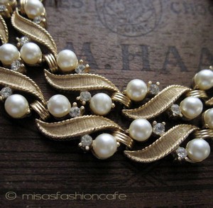 （画像用） Trifari　トリファリ　 　パール ネックレス