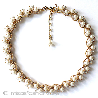 （画像用） Trifari　 トリファリ パールRSネックレス