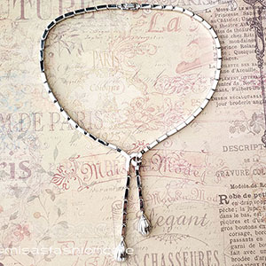 （画像用） Trifari　 トリファリ リボン　ネックレス