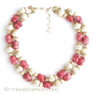 （画像用） Ｔｒｉｆａｒｉ　 トリファリ パール２連ネックレス