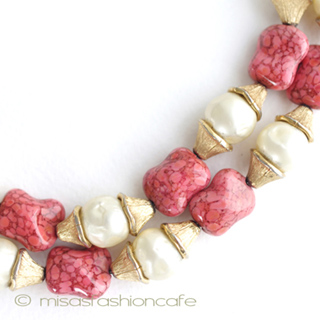 （画像用） Ｔｒｉｆａｒｉ　 トリファリ パール２連ネックレス