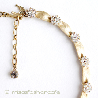 （画像用） Trifari　 トリファリ RSの花　ネックレス