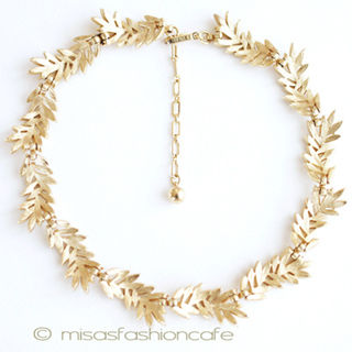 （画像用） Ｔｒｉｆａｒｉ　 トリファリ Goldリーフ ネックレス