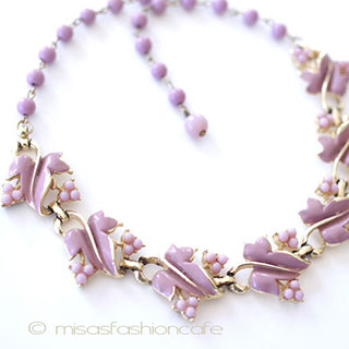 （画像用） ＣＯＲＯ　ネックレス ラベンダー・ベリー