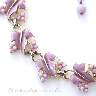 （画像用） ＣＯＲＯ　ネックレス ラベンダー・ベリー