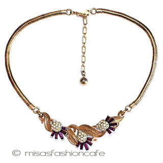 （画像用） Ｔｒｉｆａｒｉ　 トリファリ 1950年代　ネックレス