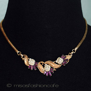 （画像用） Ｔｒｉｆａｒｉ　 トリファリ 1950年代　ネックレス