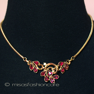 （画像用） Ｔｒｉｆａｒｉ　 トリファリ フローラル　ネックレス