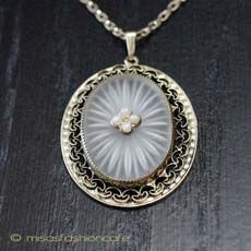 （画像用） WhitingDAVIS グラスネックレス