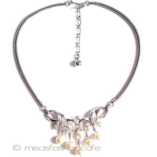 （画像用） Ｔｒｉｆａｒｉ　 トリファリ パールRS　ネックレス