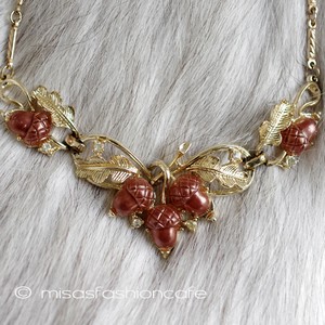 （画像用） Coro　ネックレス 団栗　どんぐり