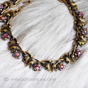 （画像用） Trifari　トリファリ 　ぶどう ネックレス