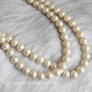 （画像用） グラスパール2連ネックレス