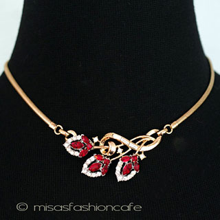 （画像用） Ｔｒｉｆａｒｉ　 トリファリ お花ブーケ ネックレス