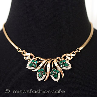 （画像用） Ｔｒｉｆａｒｉ　 トリファリ エメラルド・ネックレス