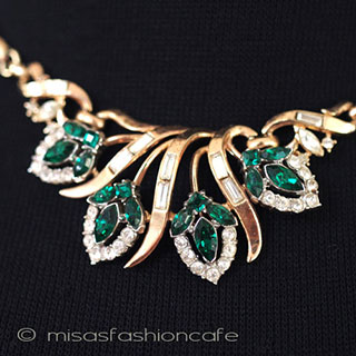 （画像用） Ｔｒｉｆａｒｉ　 トリファリ エメラルド・ネックレス