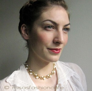 （画像用） Trifari　 トリファリ ベリー木の実ネックレス