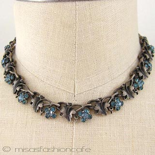 （画像用） Trifari　トリファリ グレープ ネックレス